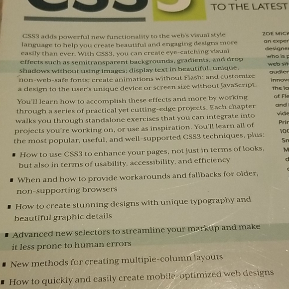 CSS 3 textbook - Picture 3 of 5